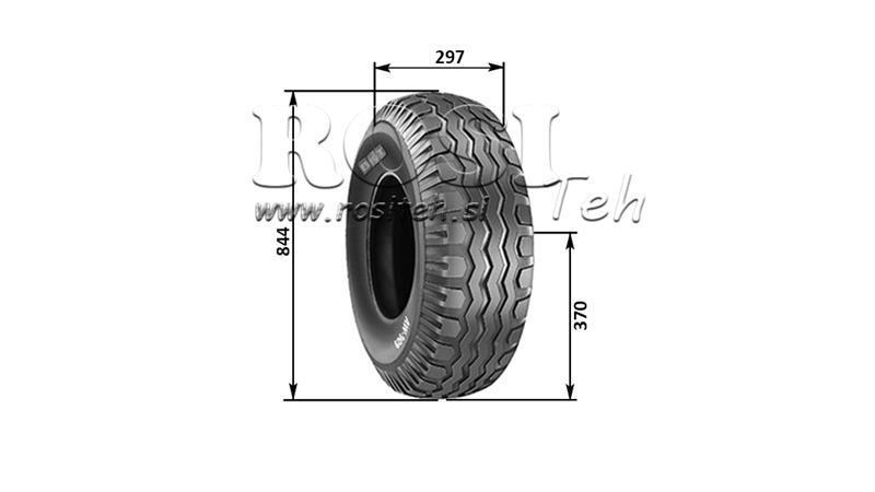 11.5/80-15.3 REIFEN BKT AW909 14pl MIT FELGE 9.00X15.3